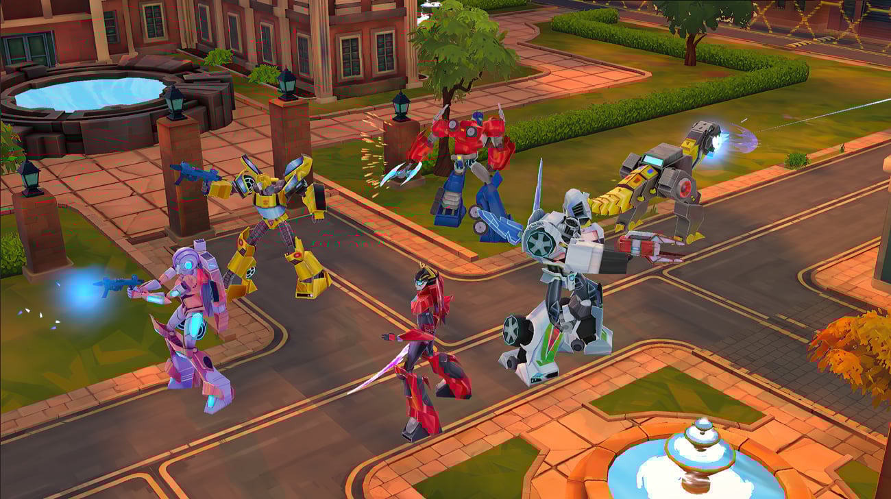 Zrzut ekranu screenshot z gry Transformers: Battlegrounds