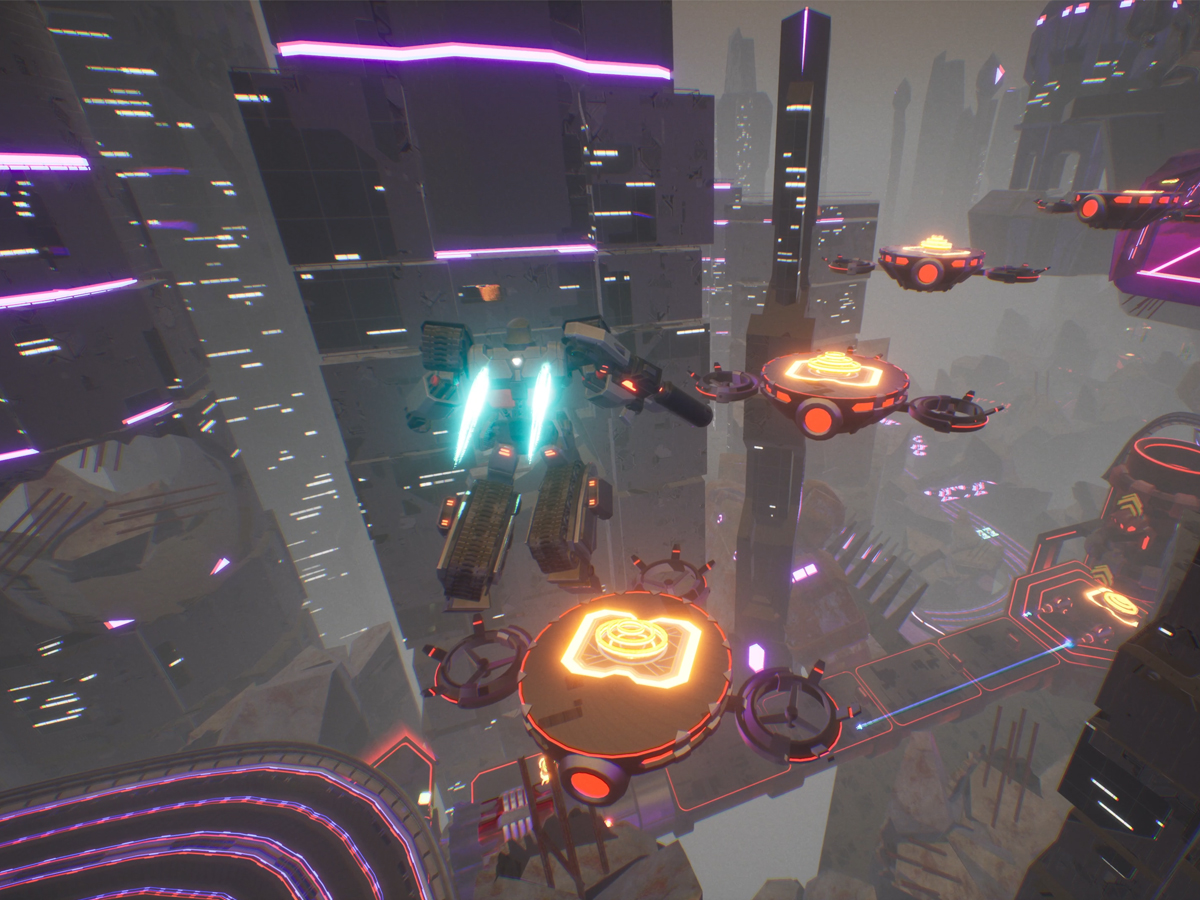 Zrzut ekranu screenshot z gry Transformers: Galactic Trials
