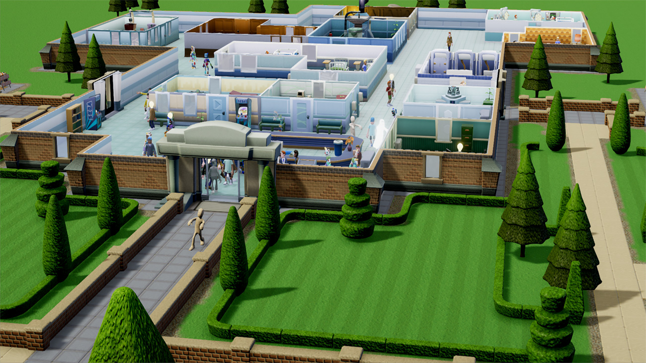 Zrzut ekranu z gry Two Point Hospital