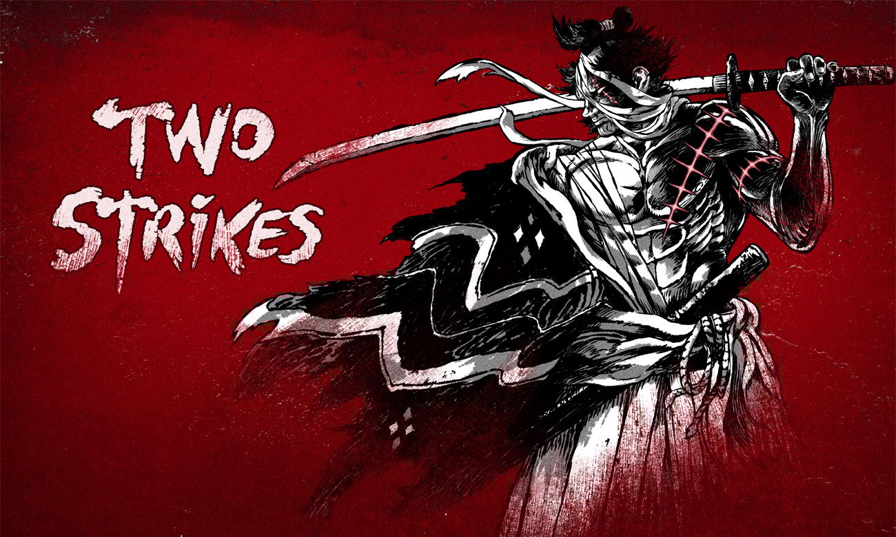 Grafika key art z gry Two Strikes