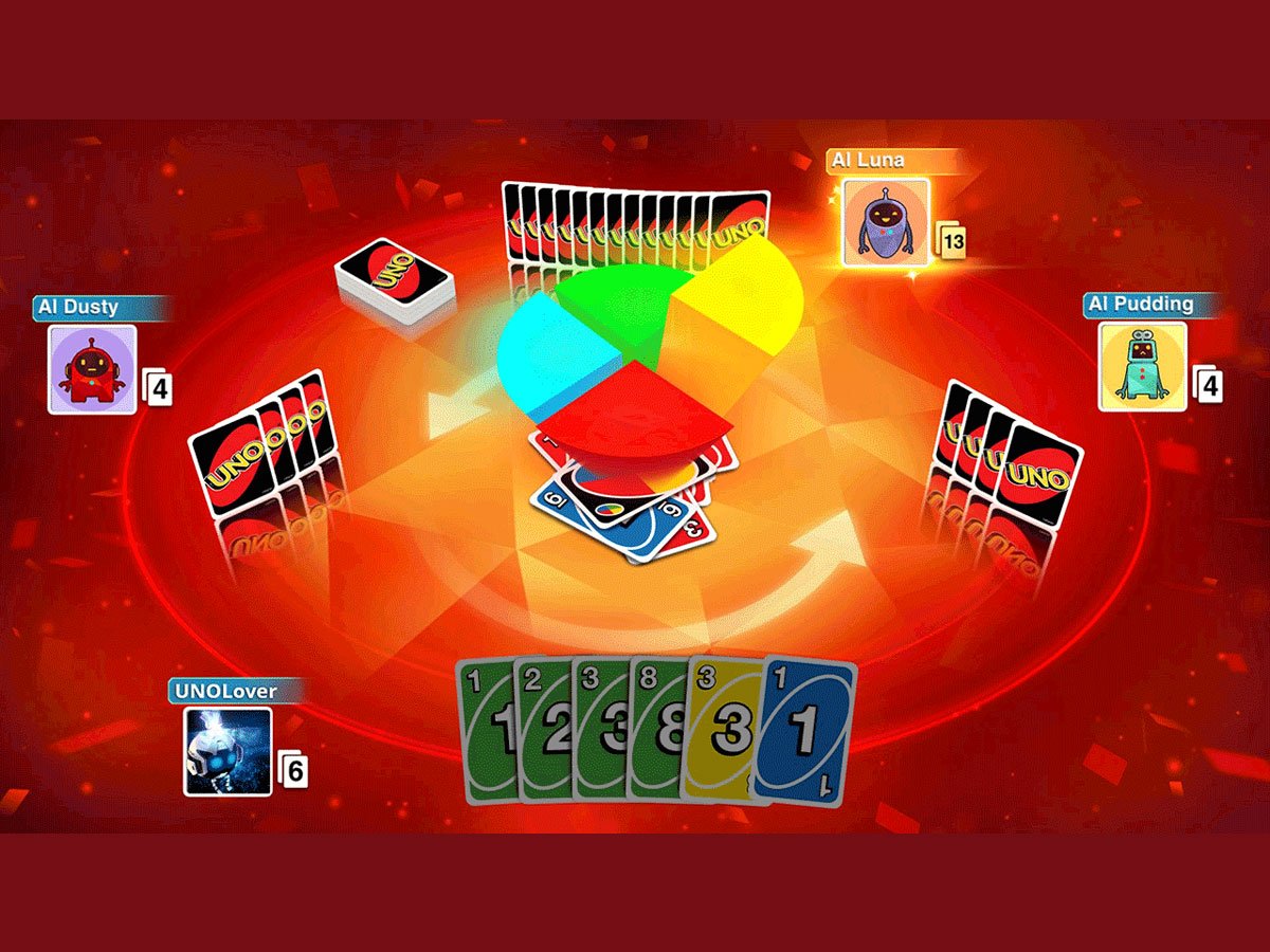 Zrzut ekranu screenshot z gry UNO Legacy Edition
