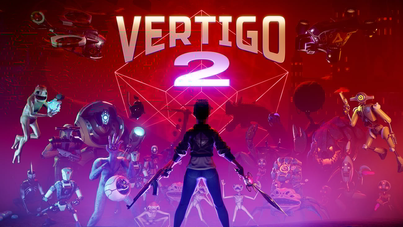 Grafika key art z gry Vertigo 2