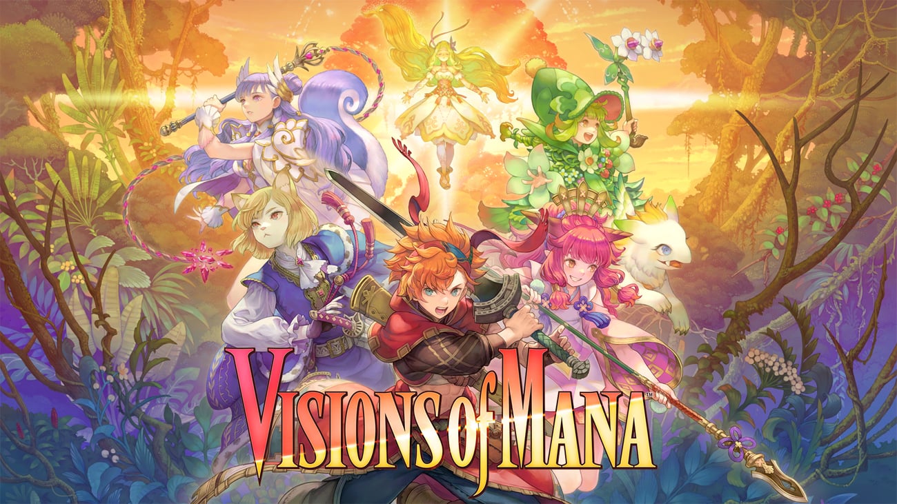 Grafika key art z gry Visions of Mana