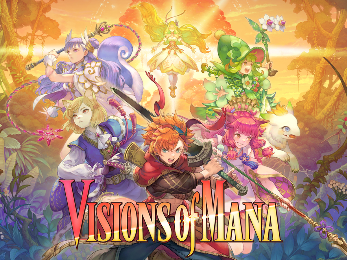 Grafika key art z gry Visions of Mana