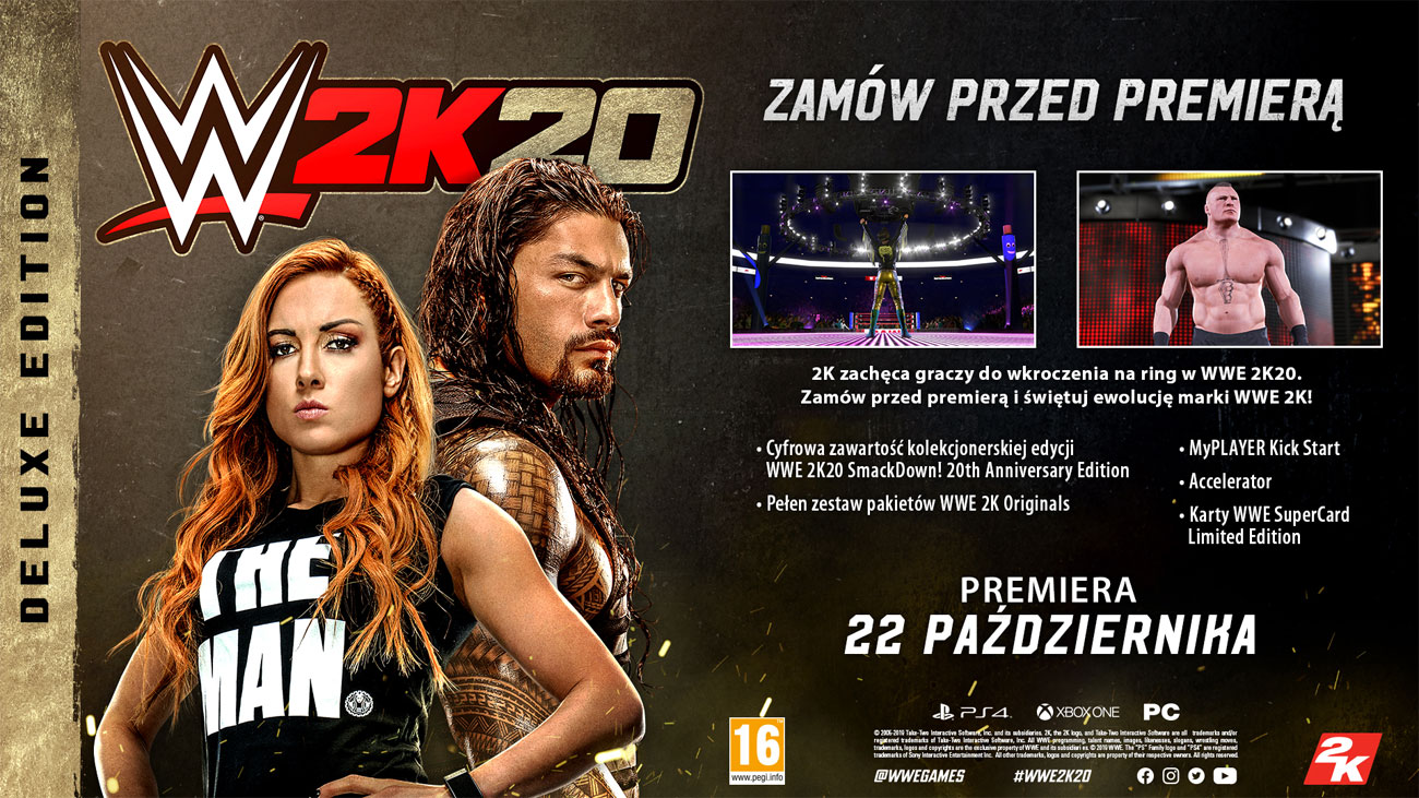 WWE 2K20 - Edycja deluxe