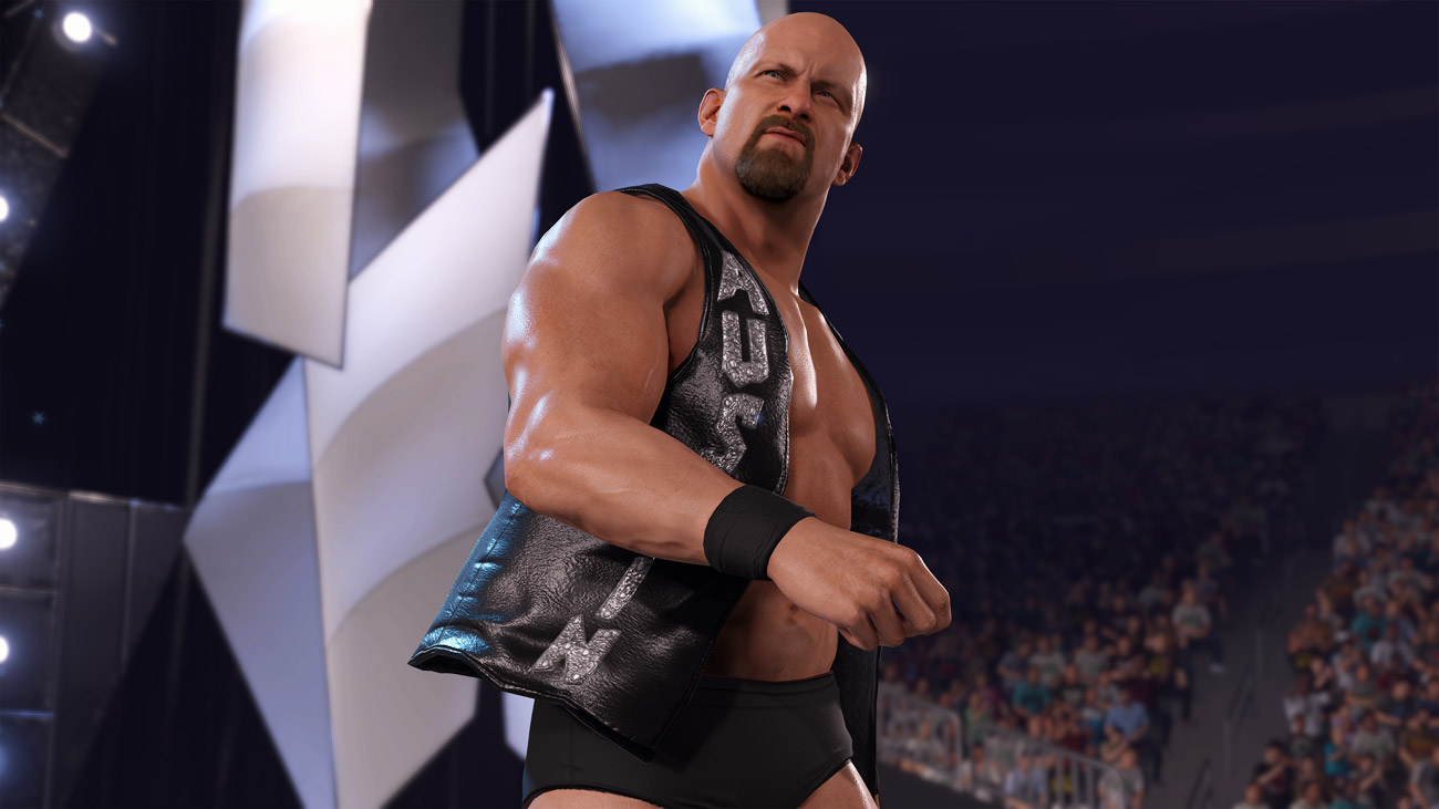 Zrzut ekranu z gry WWE 2K23