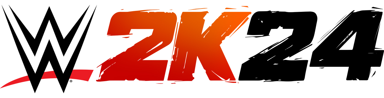 Logotyp z gry WWE 2K24