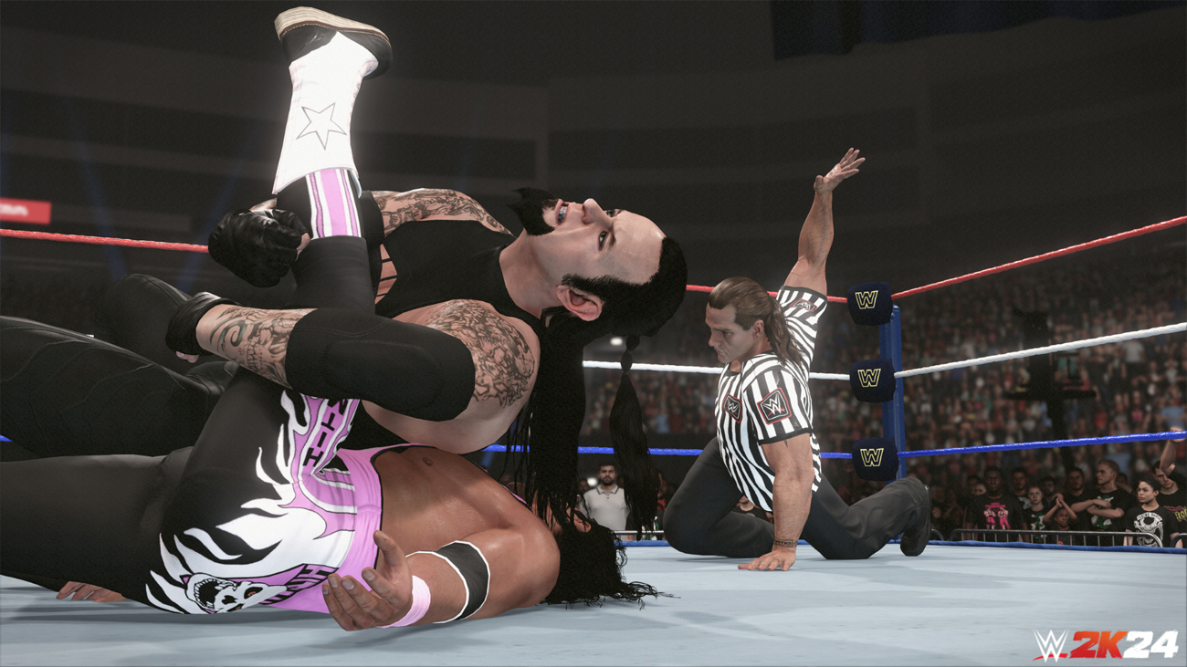Zrzut ekranu screenshot z gry WWE 2K24