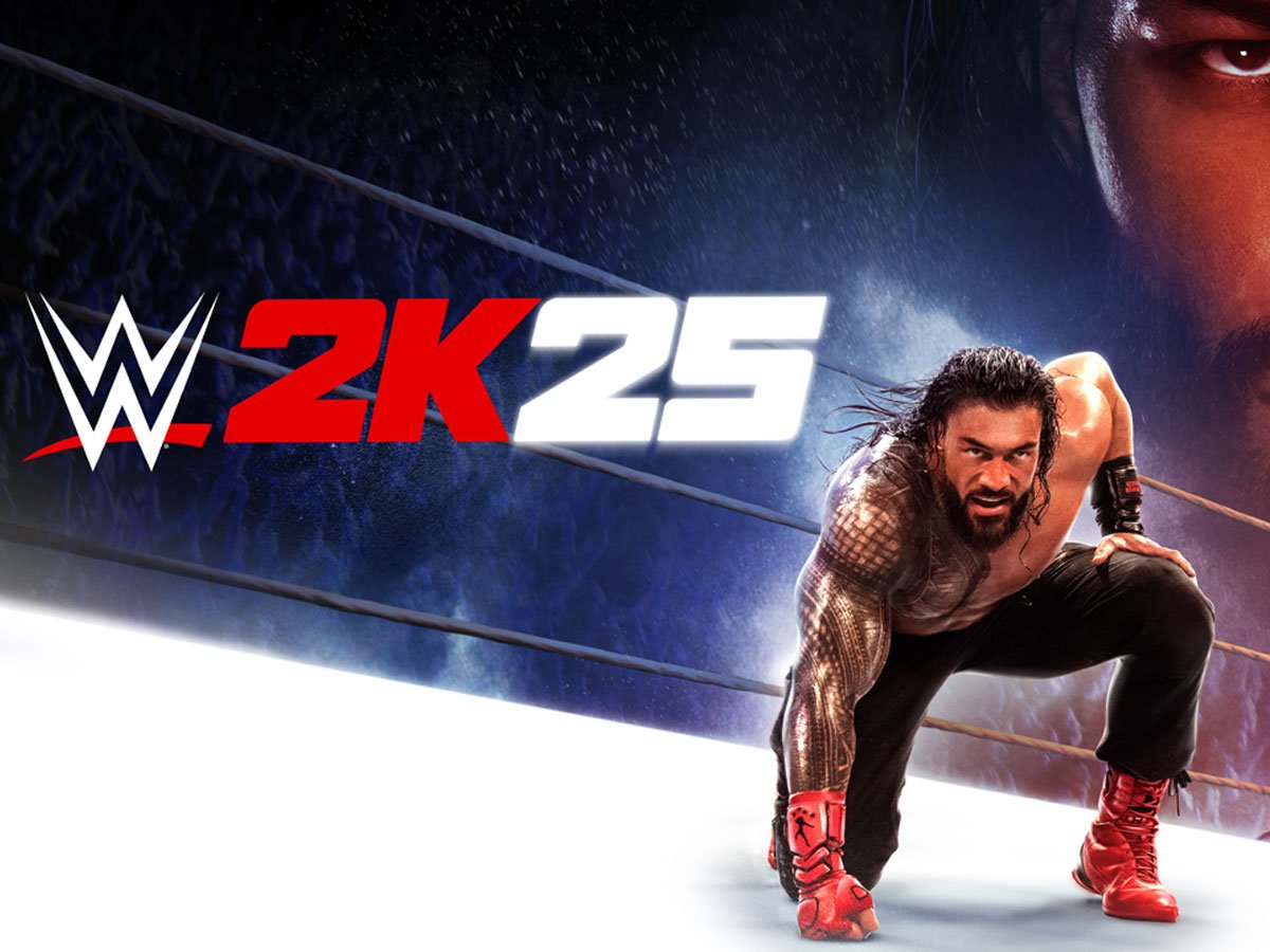 Grafika key art z gry WWE 2K25