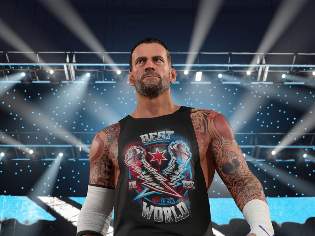 Zrzut ekranu screenshot z gry WWE 2K25 na Nintendo Switch 2