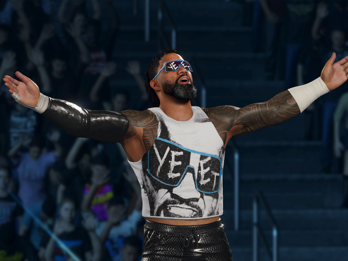 Zrzut ekranu screenshot z gry WWE 2K25 na Nintendo Switch 2