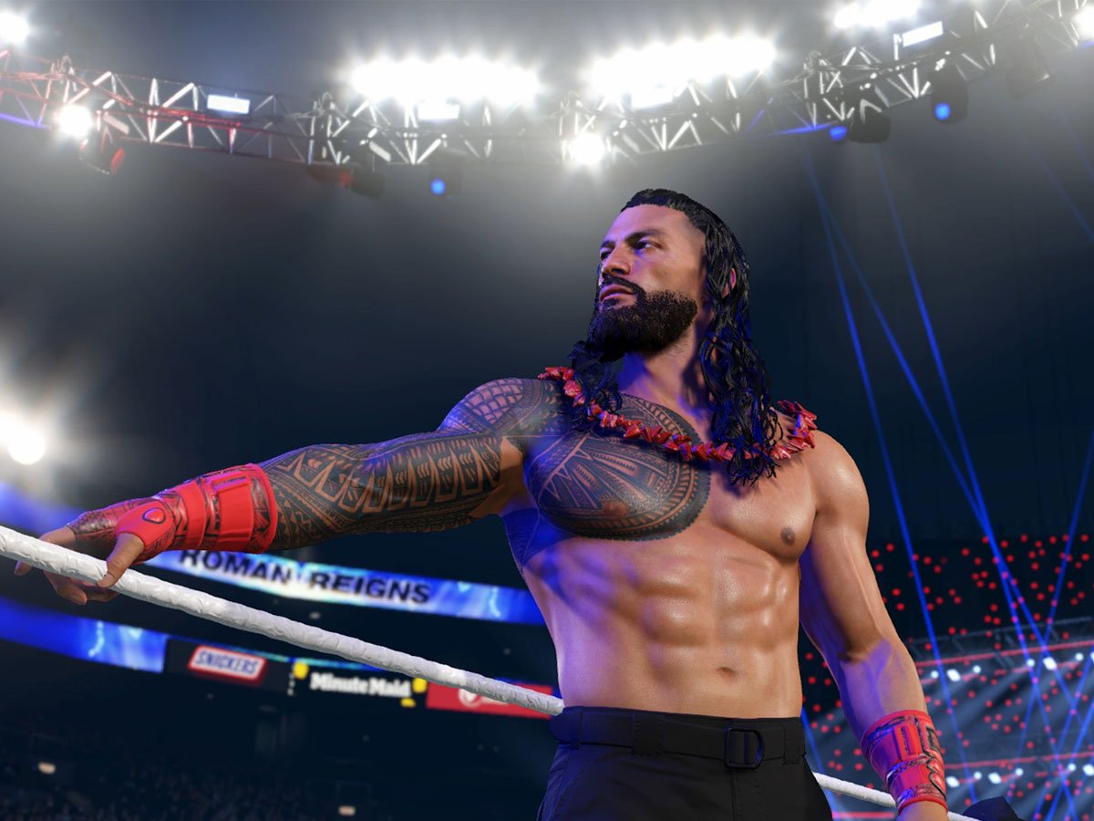Zrzut ekranu screenshot z gry WWE 2K25 na Nintendo Switch 2