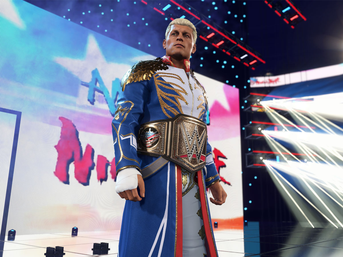 Zrzut ekranu screenshot z gry WWE 2K25