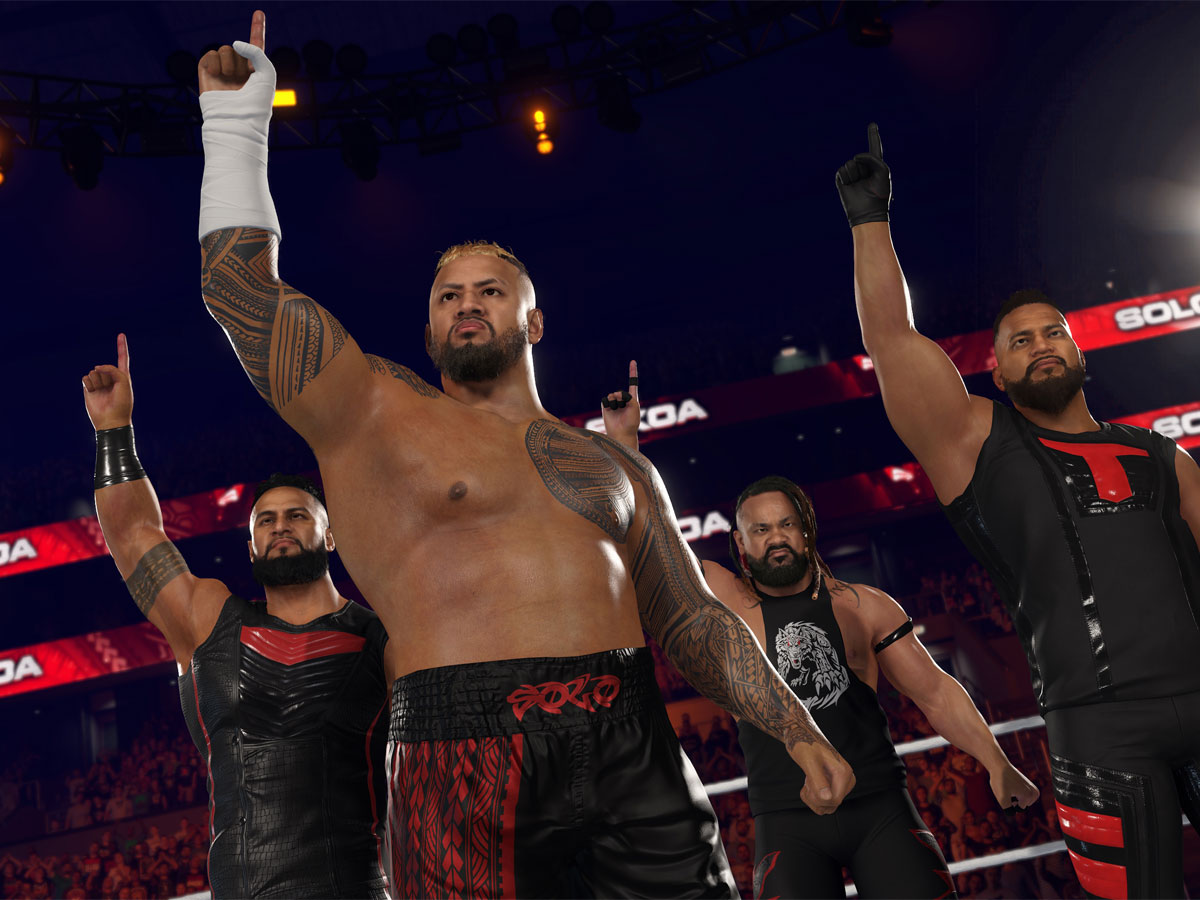 Zrzut ekranu screenshot z gry WWE 2K25