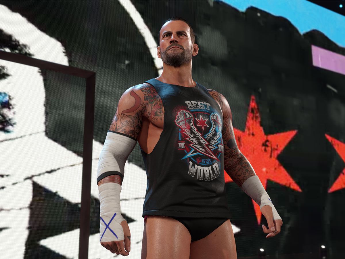 Zrzut ekranu screenshot z gry WWE 2K25