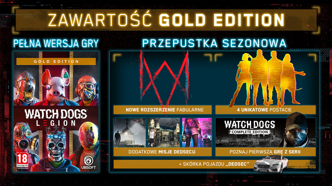 Gra Xbox Watch Dogs: Legion Gold Edition