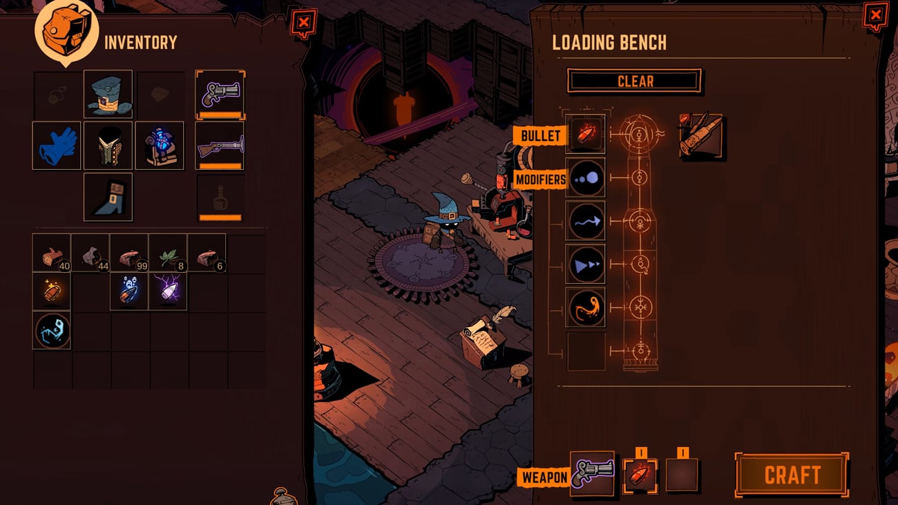 Zrzut ekranu screenshot z gry Wizard With a Gun