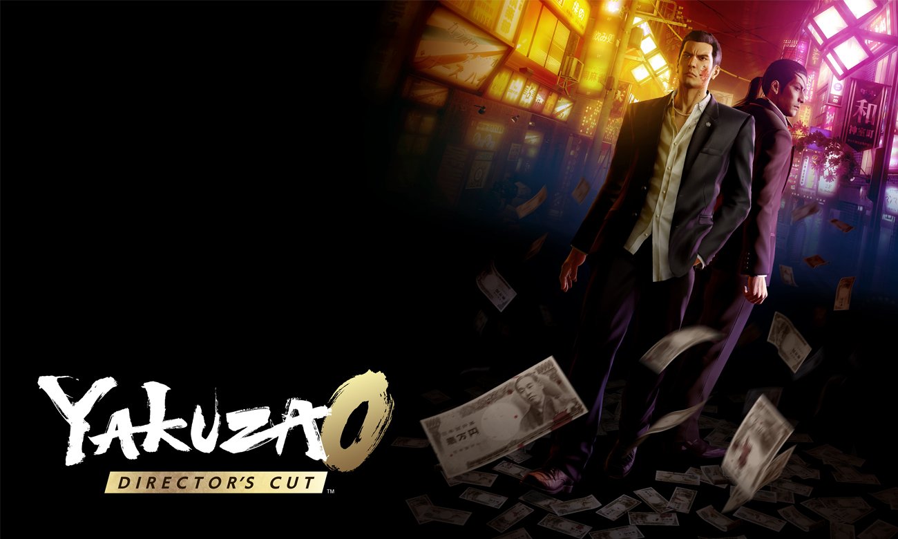 Grafika key art z gry Yakuza 0 Director’s Cut