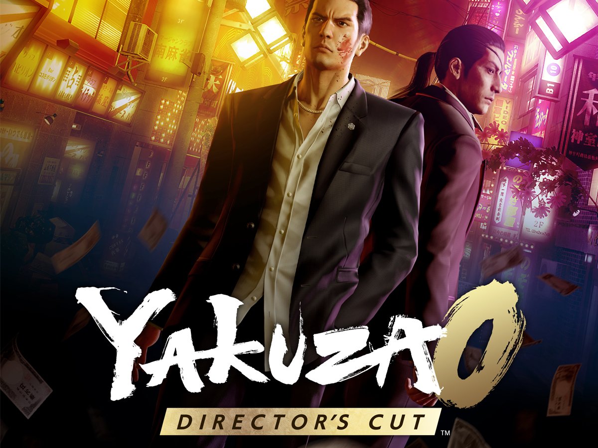 Grafika key art z gry Yakuza 0 Director’s Cut