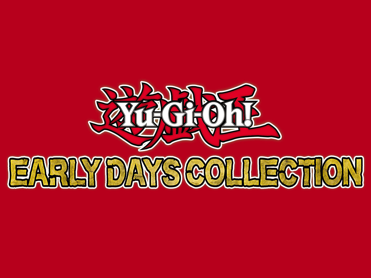 Grafika z logotypem Yu-Gi-Oh! Early Days Collection
