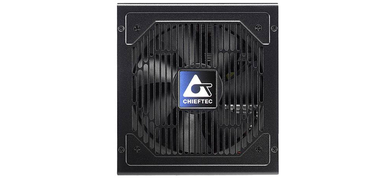 Zasilacz komputerowy Chieftec 500W CPS-500S BOX siatka wentylacyjna przepływ powietrza