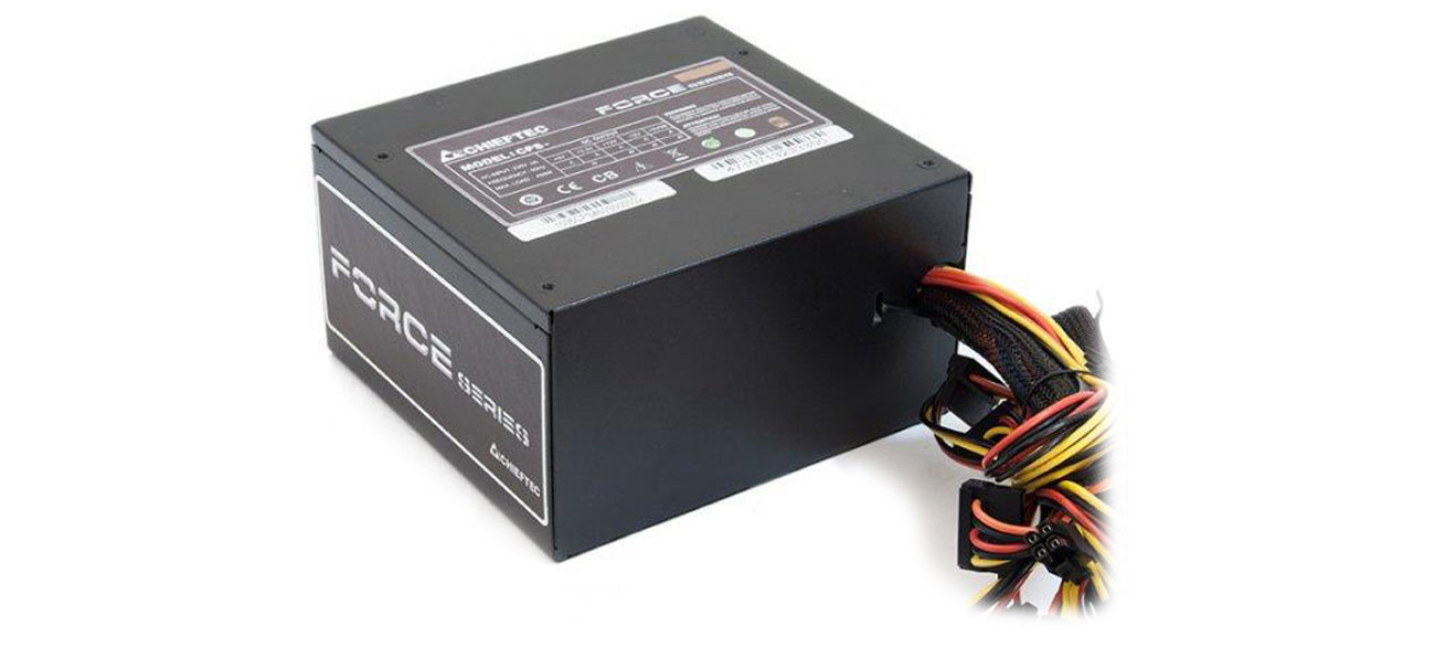 Zasilacz komputerowy Chieftec 500W CPS-500S BOX zabezpieczenia