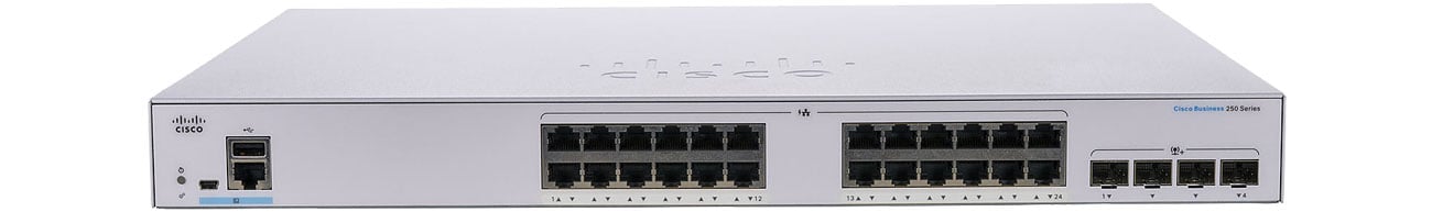 Switch Cisco CBS250-24T-4G-EU Przód