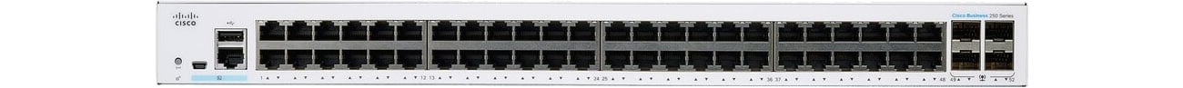 Switch Cisco CBS250-48T-4G-EU Przód