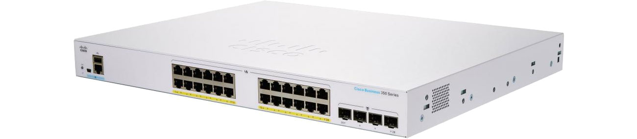 Przełącznik Cisco CBS350-24FP-4G-EU