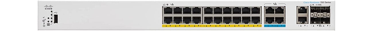 Switch Cisco CBS350-24MGP-4X-EU Przód