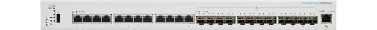 Switch Cisco CBS350-24XTS-EU Przód