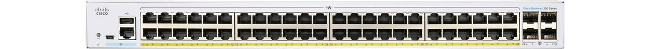 Switch Cisco CBS350-48P-4G-EU Przód