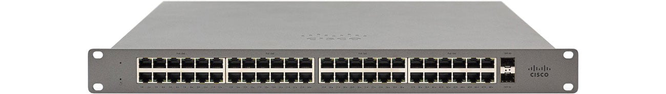 Switch Cisco Meraki Go GS110-48P-HW-EU PoE (48x1000Mbit, 2xSFP) GS110-48P-HW-EU