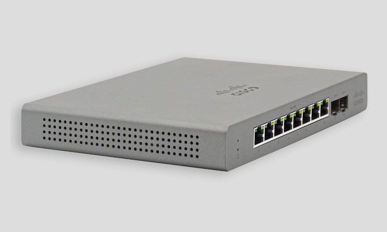 Switch Cisco Meraki Go GS110-8P-HW-EU PoE (8x1000Mbit, 2xSFP) GS110-8P-HW-EU