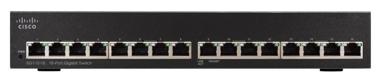Switch Cisco 16p SG110-16-EU