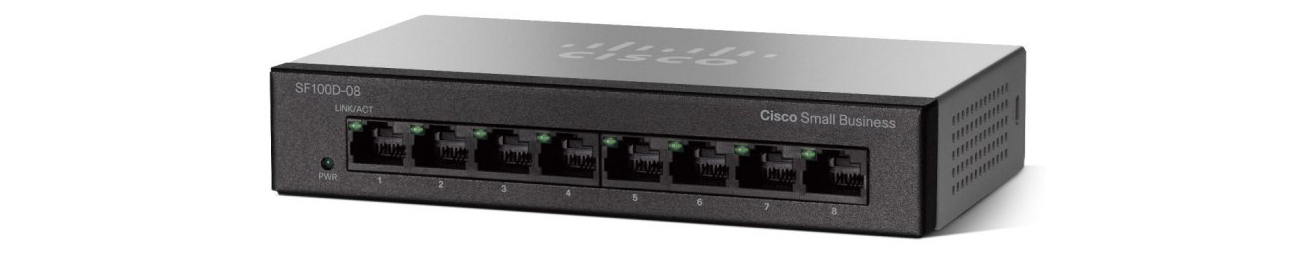 Cisco 8p SF100D-08-EU