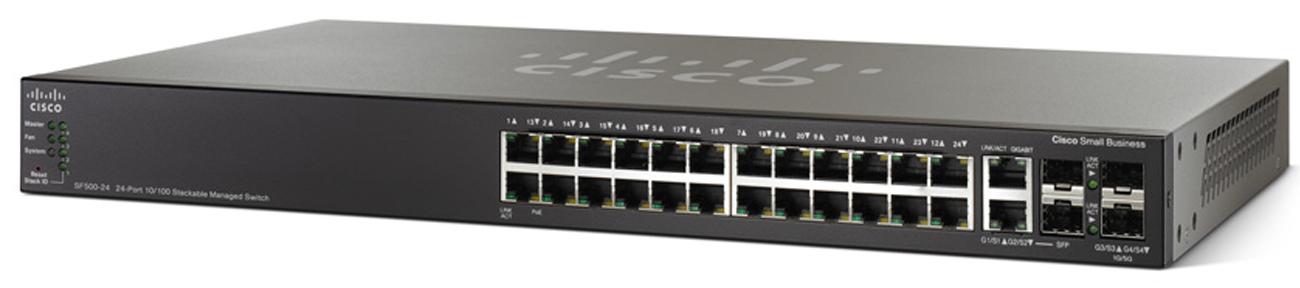 Cisco 28p SF500-24-K9-G5