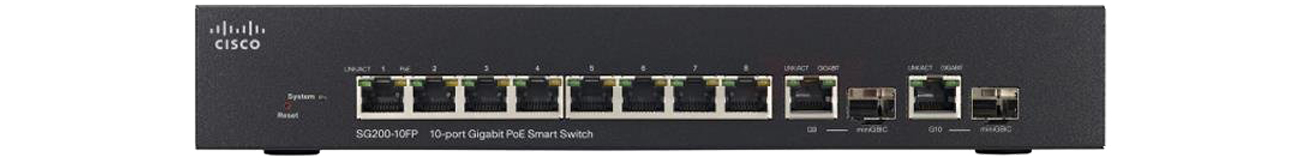 Switch SG200-10FP-EU