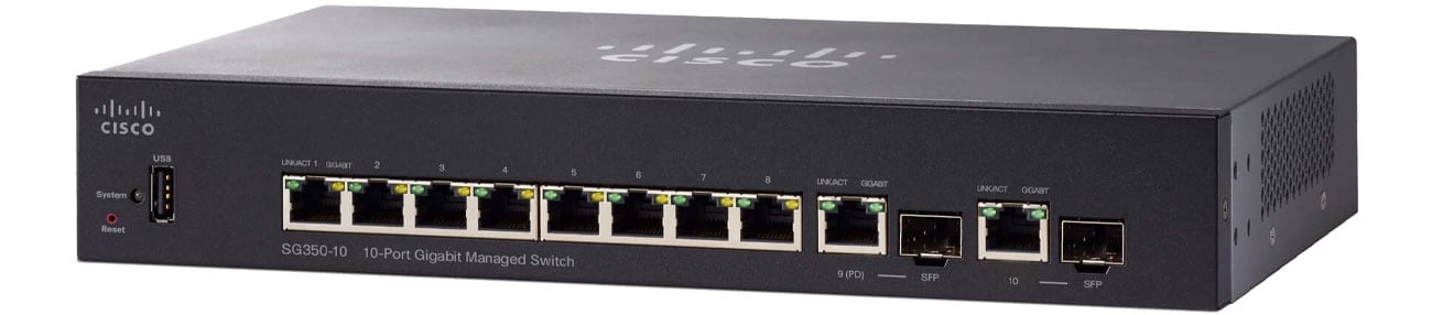 Switch Cisco SG350-10-K9-EU