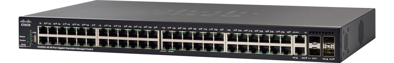 Cisco SG350X-48MP-K9-EU przełącznik