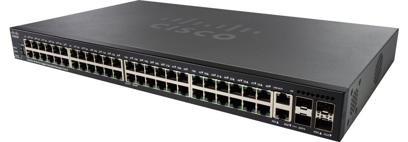 Switch Cisco SG350X-48MP-K9-EU PoE