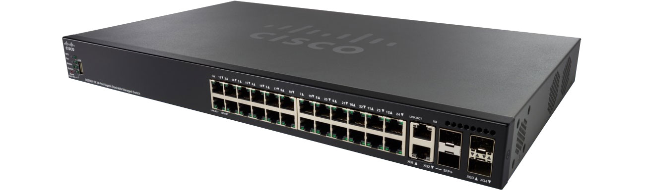 Switch Cisco SG550X-24P-K9-EU