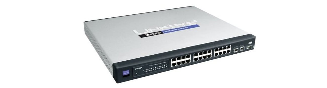 Switch Cisco 28p SRW2024P-K9