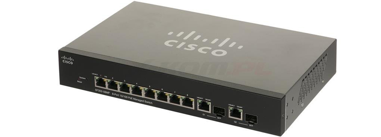 Switch Cisco 10p SRW208MP-K9-EU