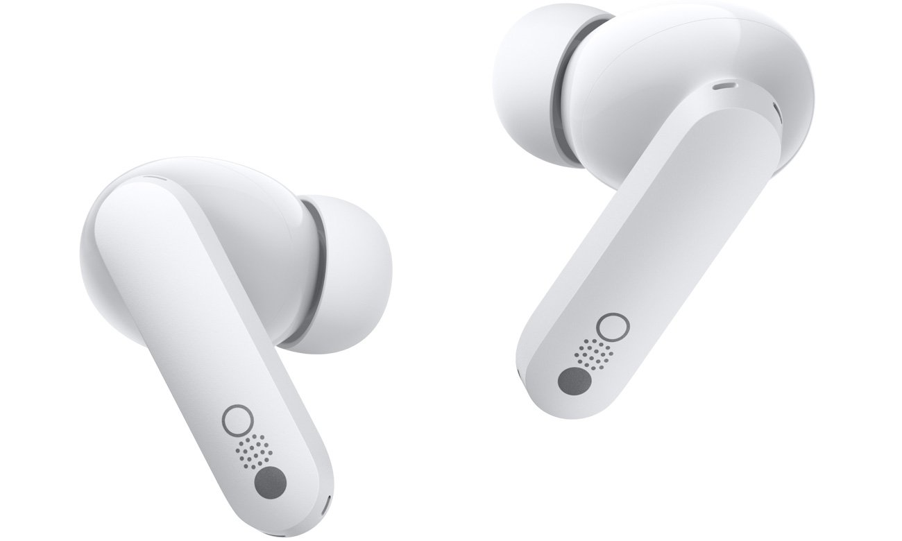 Słuchawki bezprzewodowe CMF Buds Pro Light Grey - Widok lewej i prawej słuchawki