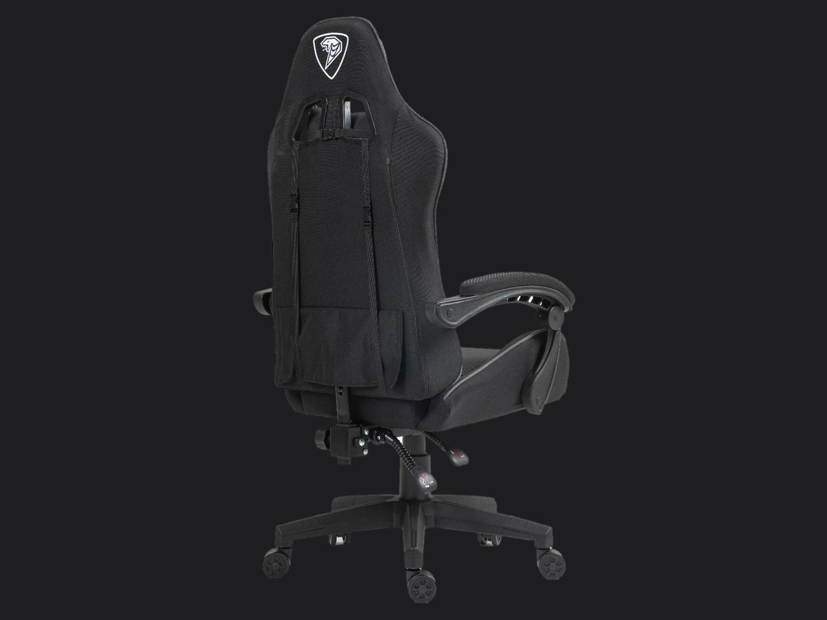 Fotel gamingowy Cobra PLAYER 4.0 Czarny - Grafika z tłem