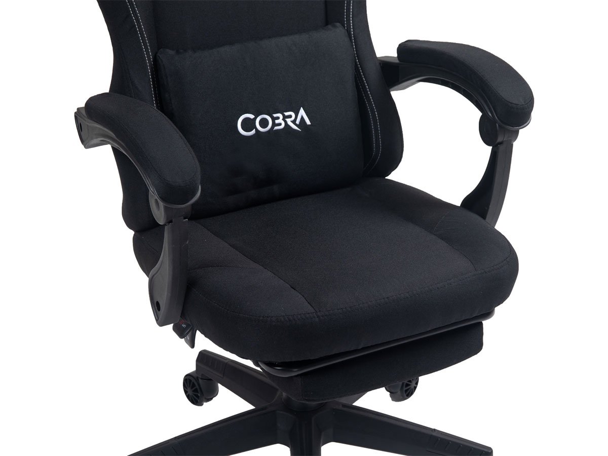 Fotel gamingowy Cobra Player 5.0 CRF53BK - Zbliżenie na siedzisko