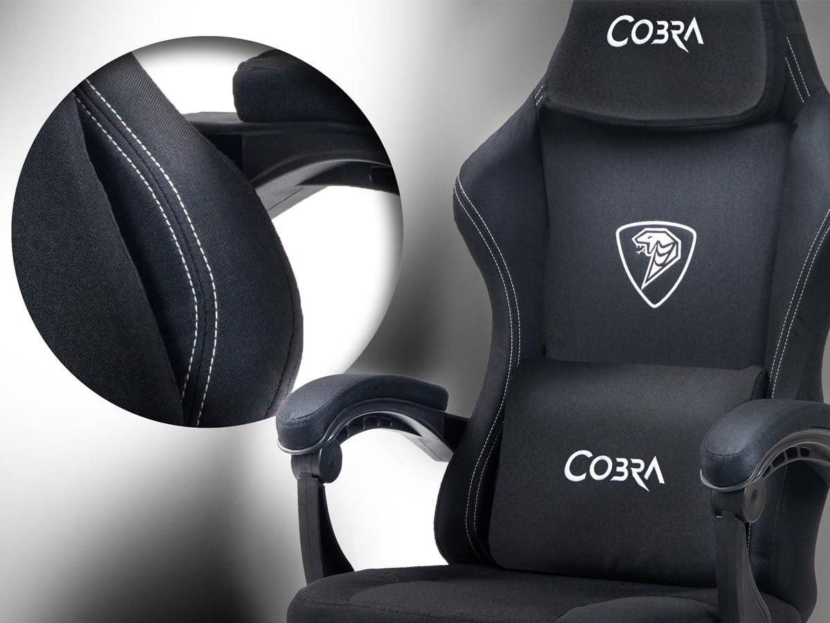 Fotel gamingowy Cobra Player 5.0 CRF53BK - Grafika