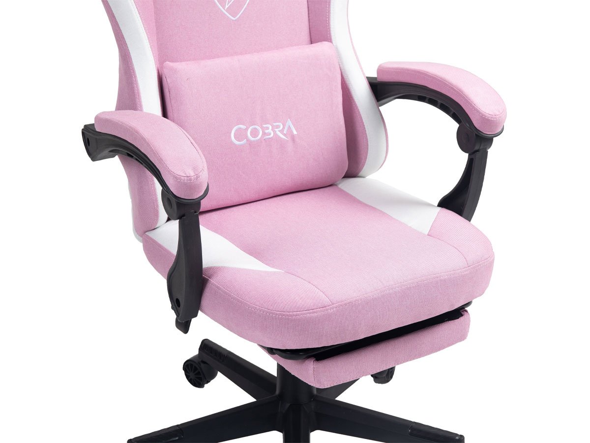 Fotel gamingowy Cobra Player 5.0 CRF54PK - Zbliżenie na siedzisko