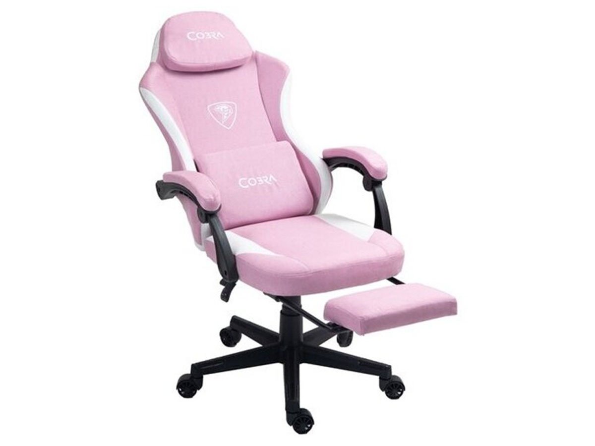 Fotel gamingowy Cobra Player 5.0 CRF54PK - Widok od przodu pod kątem